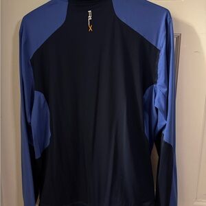 RLX Ralph Lauren Black and Blue quarter zip